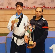 Taekwondoka iraní consigue el bronce en el Mundial