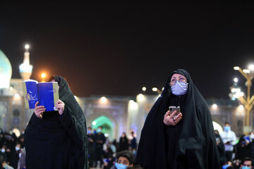 مراسم احیا شب نوزدهم ماه رمضان در حرم مطهر رضوی