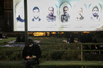 شب قدر در گلزار شهدای اهواز