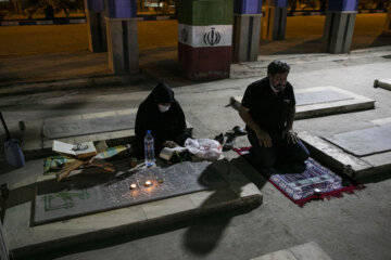 شب قدر در گلزار شهدای اهواز