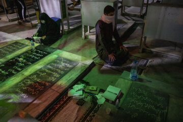 شب قدر در گلزار شهدای اهواز