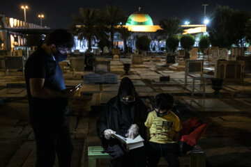 شب قدر در گلزار شهدای اهواز