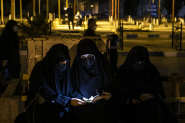 شب قدر در گلزار شهدای اهواز