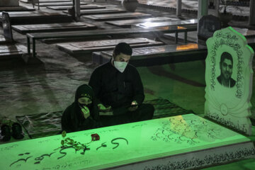 شب قدر در گلزار شهدای اهواز