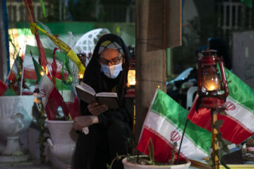 شب قدر در گلزار شهدای اهواز