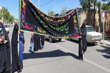 دسته عزاداری به مناسب سالروز شهادت امیر مومنان(ع)