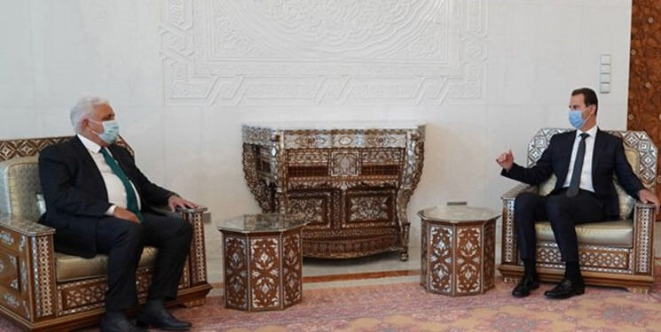 نامه نخست وزیر عراق به رییس جمهوری سوریه 