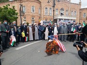 مراسم گرامیداشت روز جهانی قدس در ارومیه برگزار شد 