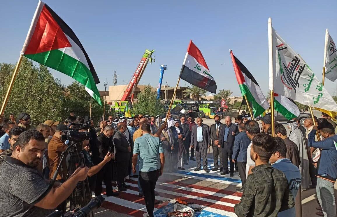راهپیمایی روز قدس در برخی شهرهای عراق برگزار شد