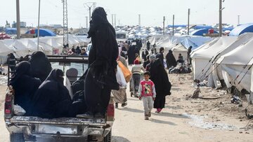 نگرانی از انتقال خانواده‌های داعشی از اردوگاه «الهول» سوریه به عراق