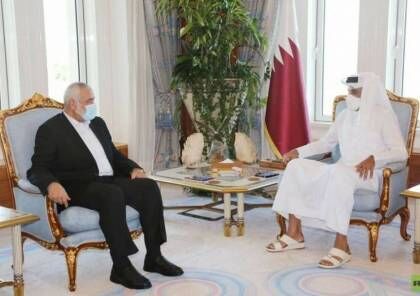گفت‌وگوی تلفنی اسماعیل هنیه و محمود عباس با امیر قطر