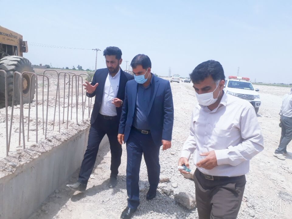 ۲۲ میلیارد ریال برای تکمیل پل شهر حمزه دزفول هزینه شد 