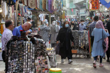 جان دوباره بازار رشت در سایه کرونا‎