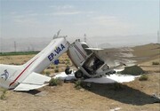 Two killed at a training plane crash in central Iran