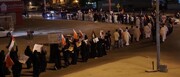 راهپیمایی مردم بحرین در حمایت از فلسطین
