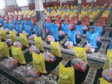 رزمایش کمک‌های مومنانه درآستانه عید سعید فطر در بوکان