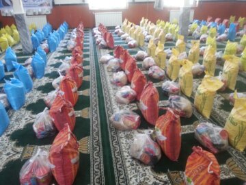 رزمایش کمک‌های مومنانه درآستانه عید سعید فطر در بوکان