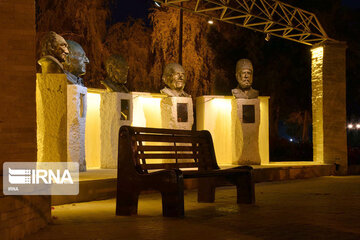 Artists' avenue in Kish, south of Iran