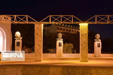 Artists' avenue in Kish, south of Iran