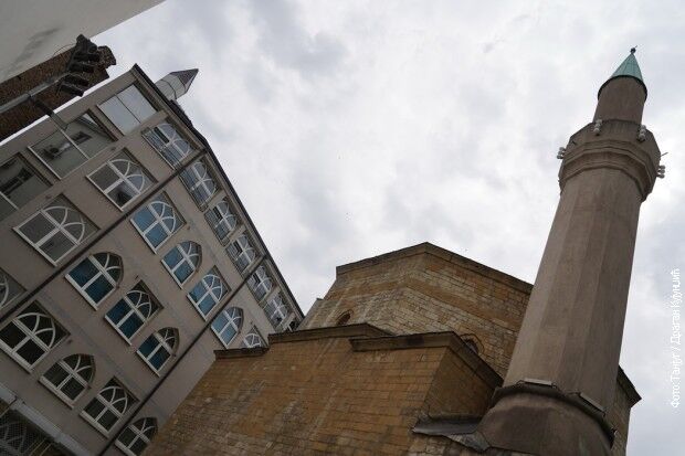 نماز عید فطر در مسجد بلگراد برگزار شد