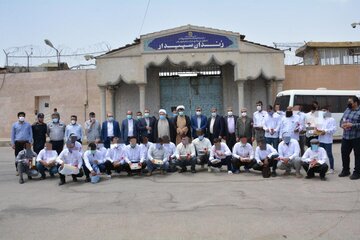 آزادی ۳۷ زندانی به همت خیران و ستاد دیه خوزستان 
