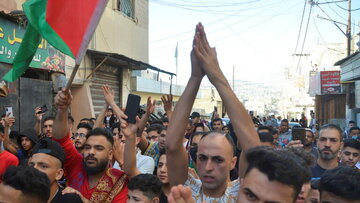 تجمع هزاران اردنی در مرز فلسطین برای کمک به غزه