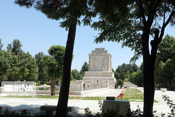 Tomb of Ferdowsi in in northeastern Iran