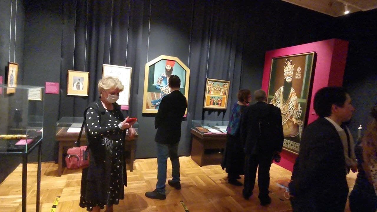 Moscow State Museum hosting Iranian art of Qajar era