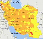 معاون استاندار: شهرستان قرمز کرونایی در فارس نداریم