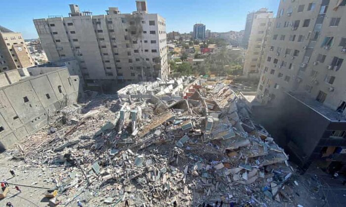 بمباران دفاتر رسانه‌ای در غزه؛ حمله به حماس یا آزادی مطبوعات؟