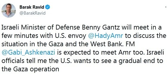 ادعای خبرنگار رژیم صهیونیستی: آمریکا به دنبال پایان تدریجی جنگ غزه است