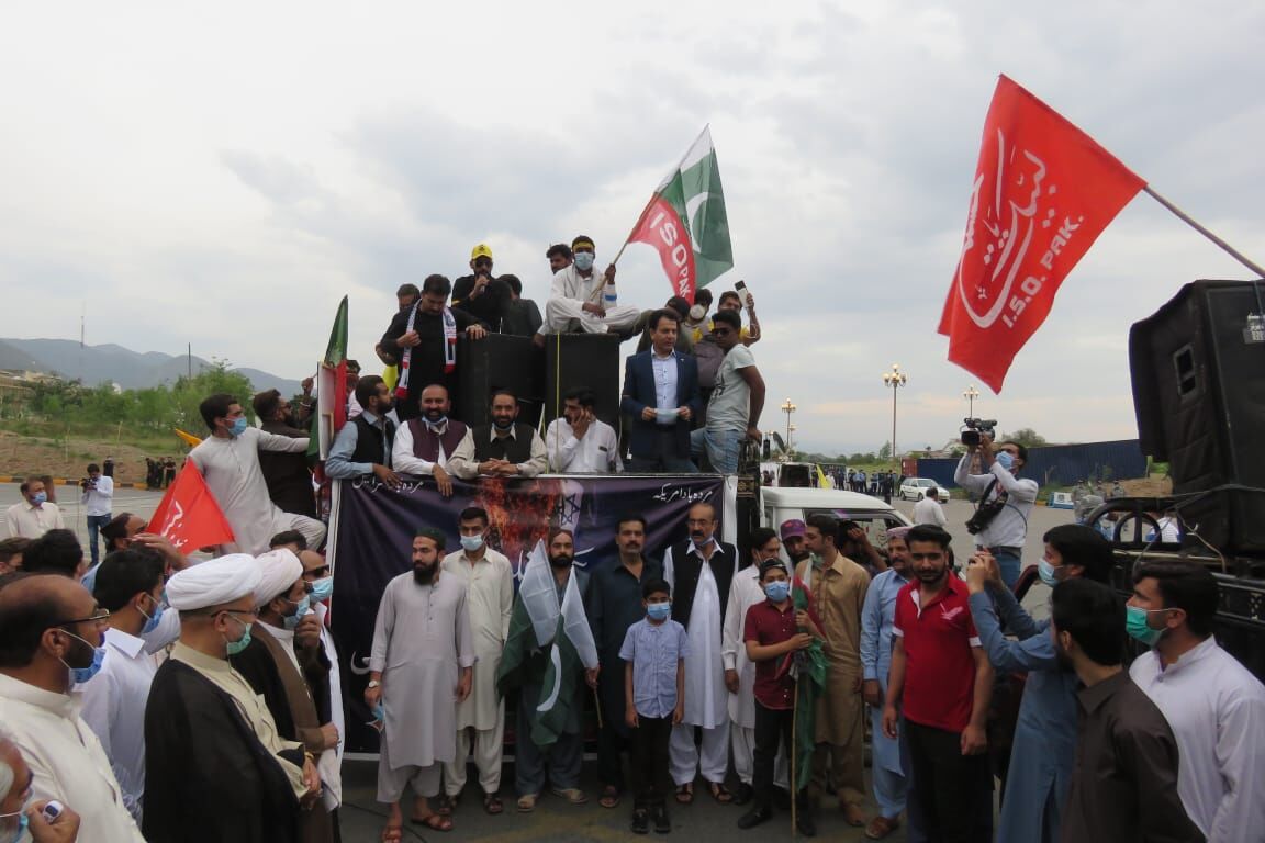 طنین فریاد مرگ بر اسرائیل در شهرهای پاکستان و حمایت از نبرد فلسطینیان