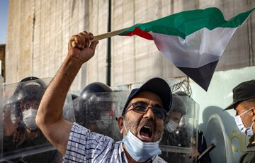 اعلام همبستگی مردم مغرب با مقاومت فلسطین 