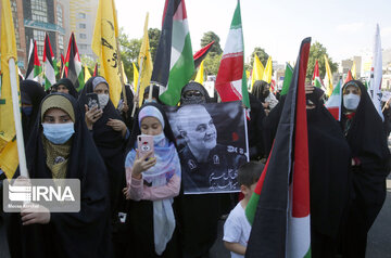 Les Iraniens descendent dans la rue pour soutenir la cause palestinienne