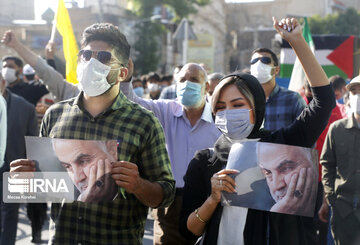 Les Iraniens descendent dans la rue pour soutenir la cause palestinienne