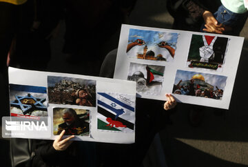 Les Iraniens descendent dans la rue pour soutenir la cause palestinienne