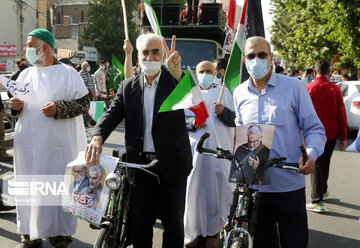 Les Iraniens descendent dans la rue pour soutenir la cause palestinienne