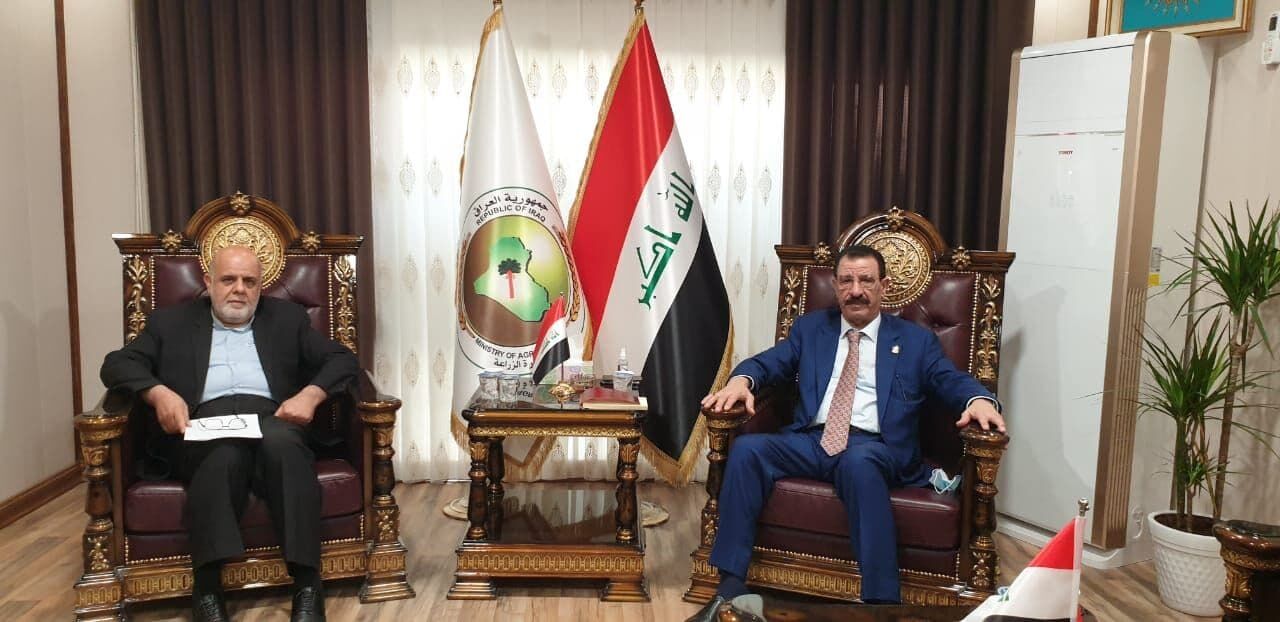 گسترش همکاری و هم‌افزایی ماحصل دیدار سفیر ایران با وزیر کشاورزی عراق