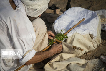 Baptism ceremony in Karoun River; Southwest Iran