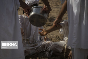 Baptism ceremony in Karoun River; Southwest Iran