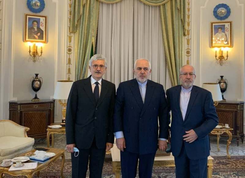 ظریف با نخست وزیر اسبق ایتالیا دیدار کرد