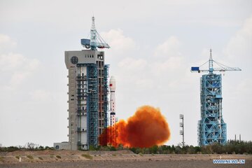 چین یک ماهواره جدید را با موفقیت پرتاب کرد
