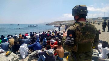 اسپانیا و بحران پناهجویان از مرزهای مراکش
