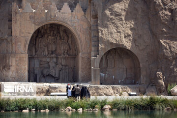 Taq-e Bostan in Iran