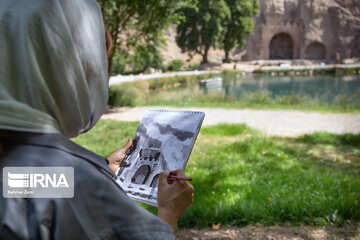 Taq-e Bostan in Iran