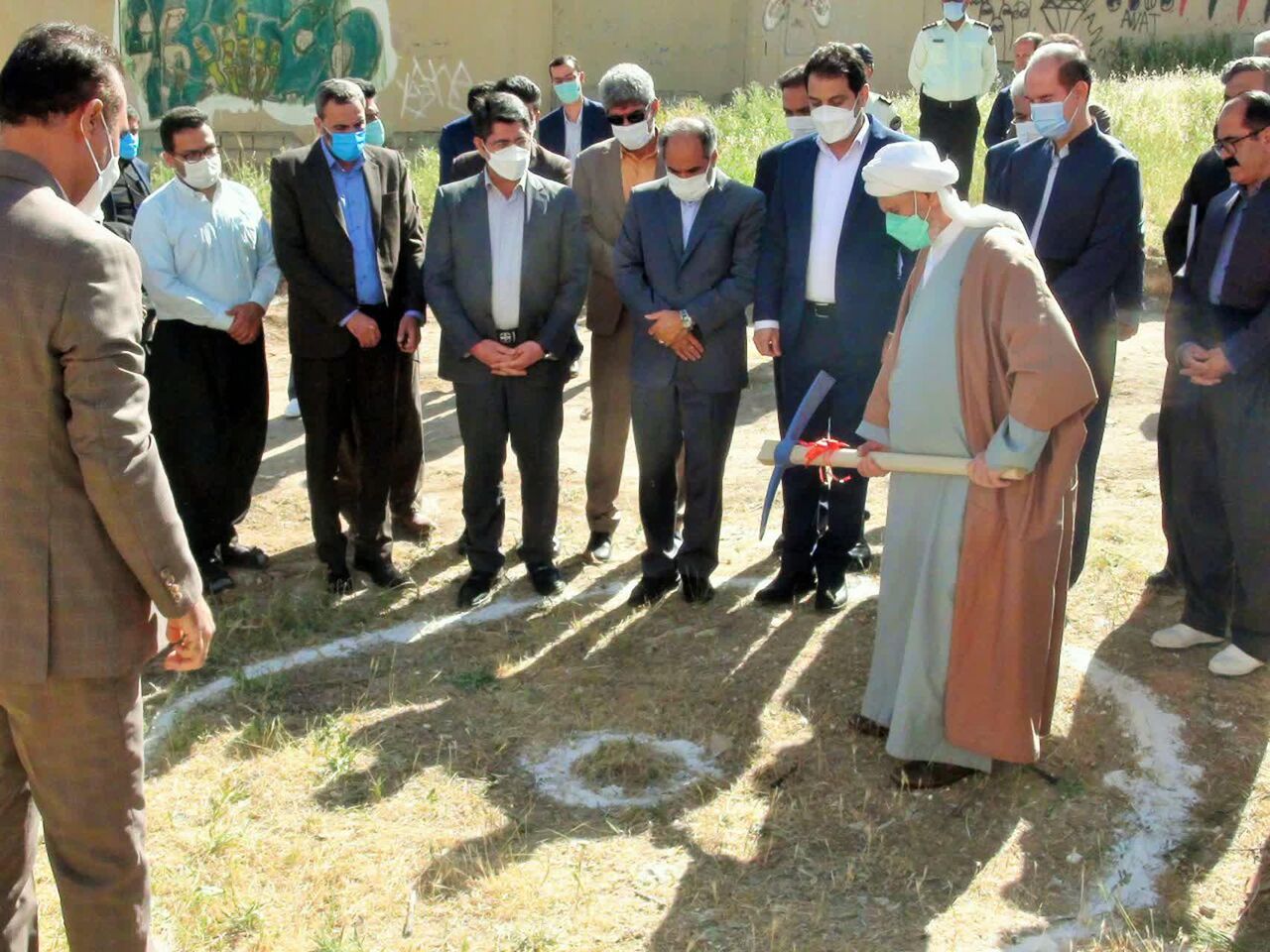 عملیات احداث ساختمان مرکز پزشکی قانونی جوانرود آغاز شد