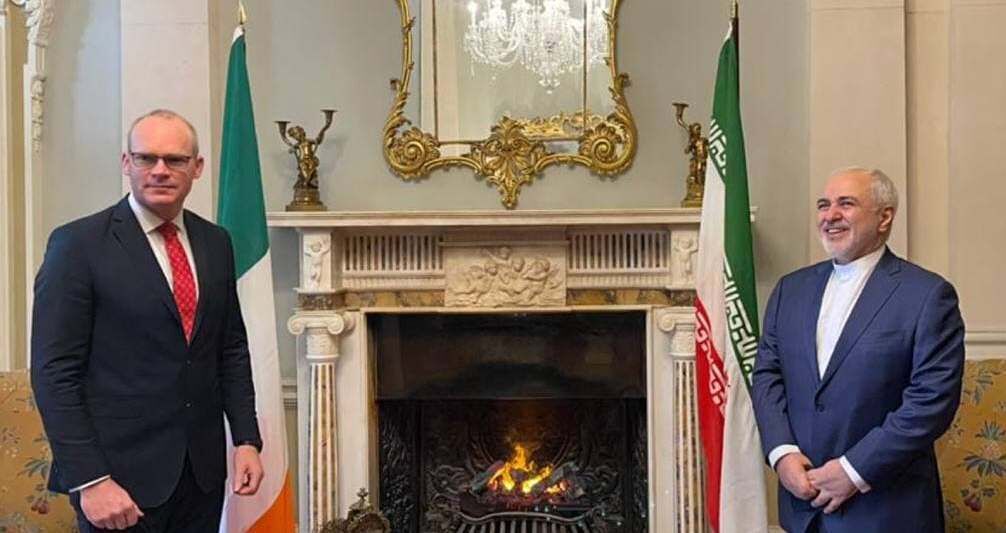 Iranian, Irish FMs discuss bilateral ties