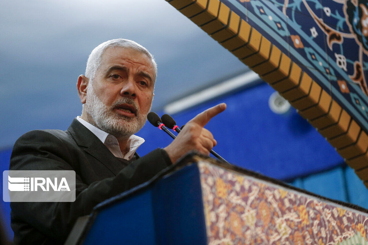 Ismail Haniyeh writes new letter to Iran's Supreme Leader