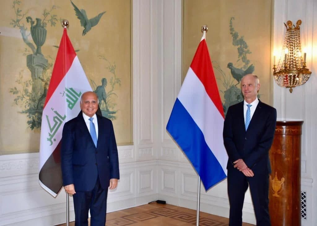 وزیر خارجه عراق در لاهه؛ گفتگو با همتای هلندی 
