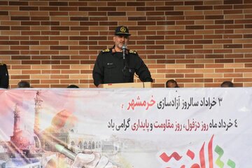 فرمانده سپاه ولیعصر(عج)خوزستان: مقاومت غزه از مقاومت خرمشهر الگو گرفت